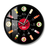 Horloge Cuisine </br> Sushi