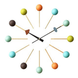 une horloge murale design colorée modele du produit 50 cm