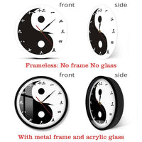 Horloge Originale </br> Yin Yang