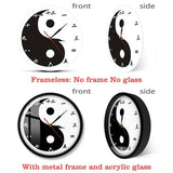 Horloge Originale </br> Yin Yang