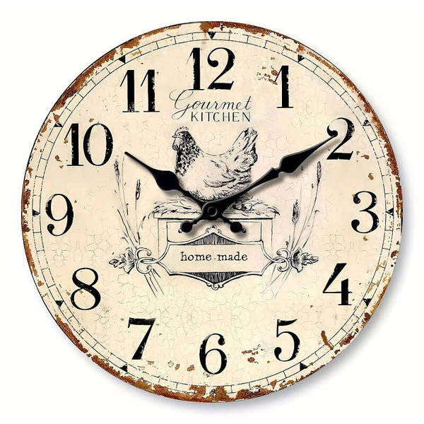 horloge_murale_vintage_Gourmet_kitchen