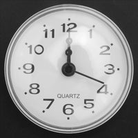 une horloge ventouse pour salle de bain et cuisine