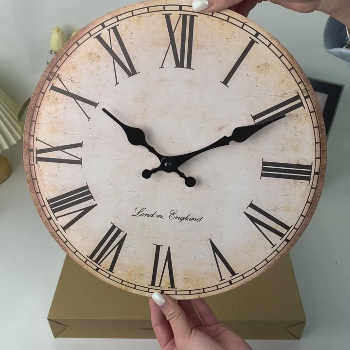 horloge-murale-vintage-effet-vieilli-video