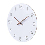 Horloge Bois Blanc | Horloge Mania
