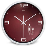 Horloge Moderne Bordeaux | Horloge Mania