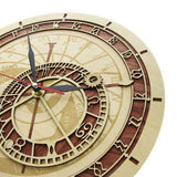 Horloge Bois Astronomique | Horloge Mania