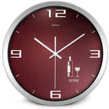 Horloge Moderne Bordeaux | Horloge Mania