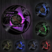 Horloge Vinyle Basketball | Horloge Mania