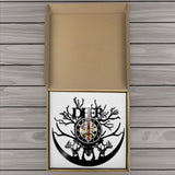 Horloge Vinyle Les Trois Cerf | Horloge Mania