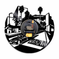 Horloge Vinyle Los Angeles | Horloge Mania