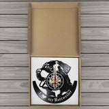 Horloge Vinyle Rottweiler | Horloge Mania