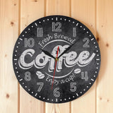 Horloge Cuisine Coffee | Horloge Mania