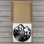 Horloge Vinyle Randonnée | Horloge Mania