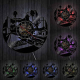 Horloge Vinyle Los Angeles | Horloge Mania