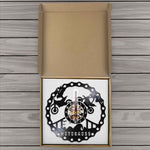 Horloge Vinyle  Saut en Moto