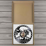 Horloge Vinyle  Saut en Moto