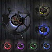 Horloge Vinyle Tirs Au But | Horloge Mania