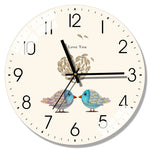 Horloge Design </br> Oiseaux Amoureux