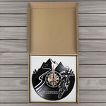 Horloge Vinyle Motocross | Horloge Mania