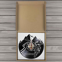 Horloge Vinyle Motocross | Horloge Mania