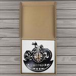 Horloge Vinyle Moto Custom | Horloge Mania