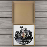 Horloge Vinyle Moto Custom | Horloge Mania