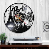 Horloge Vinyle Paris | Horloge Mania