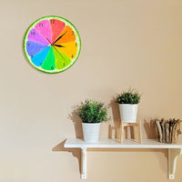 horloge_cuisine_citron_coloree