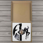 Horloge Vinyle Danseuse Sexy | Horloge Mania
