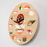 Horloge Cuisine Shushi | Horloge Mania