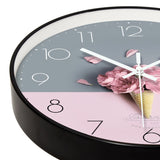 Horloge Design</br> Pétale de Rose