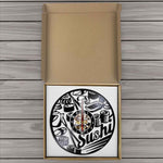 Horloge Vinyle Sushi | Horloge Mania