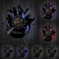 Horloge Vinyle Festival de Jazz | Horloge Mania