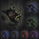 Horloge Vinyle Clavier De Piano | Horloge Mania