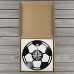 Horloge Vinyle Ballon de Football | Horloge Mania