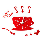 Horloge Cuisine </br> Coffee Time