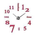 Horloge Design </br> Chiffre à Coller