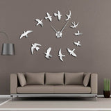 horloge_murale_design_hirondelles_salon