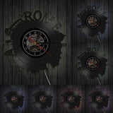 Horloge Vinyle Ville De Rome | Horloge Mania