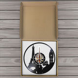 Horloge Vinyle Paris et Londres | Horloge Mania