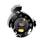 Horloge Vinyle Chat et Souris | Horloge Mania