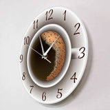 Horloge Cuisine Café au Laitl | Horloge Mania