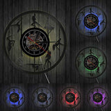 Horloge Vinyle Strip-Teaseuses | Horloge Mania