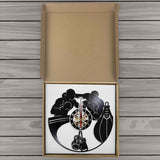 Horloge Vinyle Boxe  | Horloge Mania