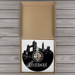 Horloge Vinyle Londres | Horloge Mania