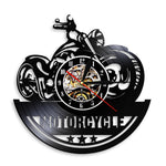 Horloge Vinyle </br> Moto Triumph