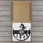 Horloge Vinyle Danseuse De Ballet | Horloge Mania