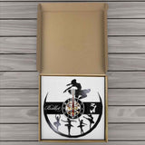 Horloge Vinyle Danseuse De Ballet | Horloge Mania