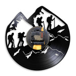 Horloge Vinyle Randonnée | Horloge Mania