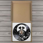horloge vinyle chat de lune boite